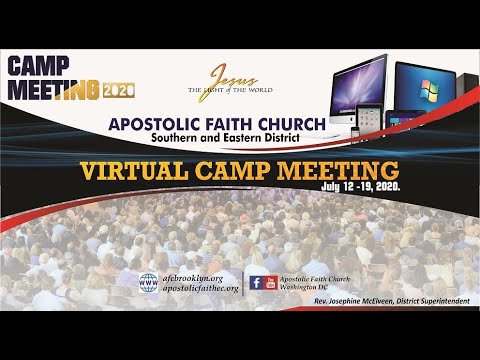 AFC Century Camp Meeting 2020 - Sunday 7/12 Morning Worship