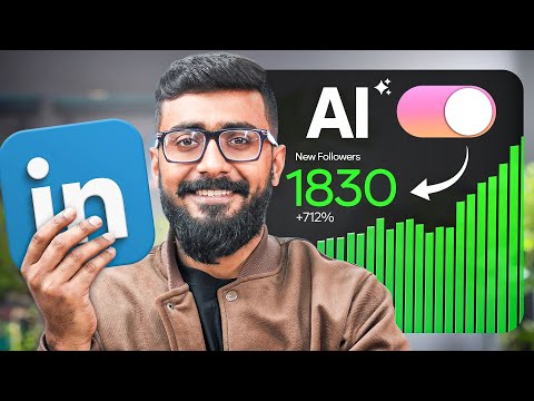 How I Got 400 Followers From Just 1 Post Using AI on LinkedIn LinkedIn Tutorial 2026 اردو हिंदी