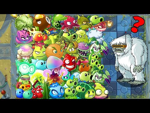 PvZ 2 Random Team Plant VS Future Yeti Zombie LEVEL 10 - Which Plant Team Is Best?
