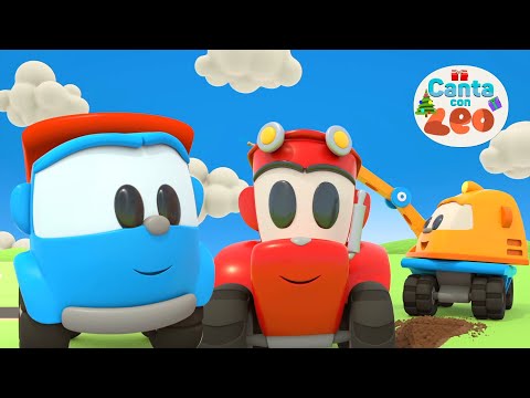 Leo el Camión Canciones - El Tractor Rojo - Canciones Infantiles