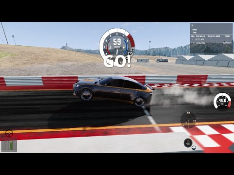 Trying to control 9,600 HP and breaking 6.2s in the 1/4 mile | BeamNG