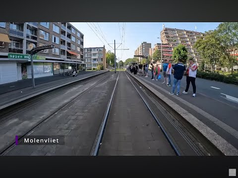Cabview | Driver's POV| Tram Rotterdam | Line 2 Keizerswaard - Charlois