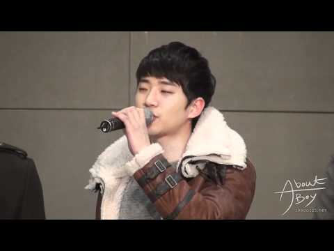 [FANCAM] 111227 JUNHO Samsung Medical Center - I Can't