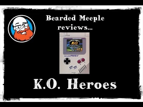 Bearded Meeple reviews : KO Heroes