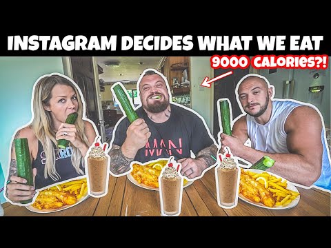 Instagram Decides My Boxing Diet | 9000 CALORIES?!