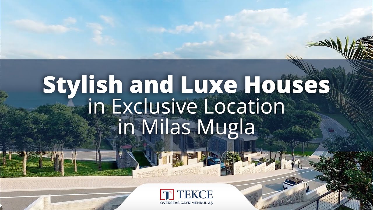 Maisons en Bord de Mer Dans le Projet Kadik Konaklari à Mugla