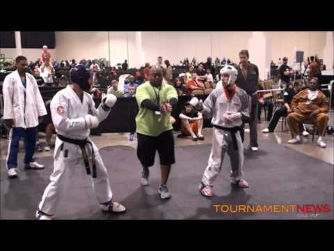 Josh vs Nick Cain at North American International Karate Championship 2012