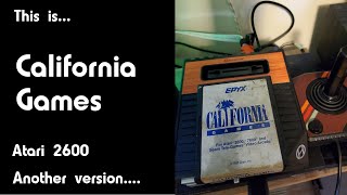 This is California Games for the Atari 2600