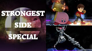 Super Smash Bros. 4 - Who has the strongest Side Special Move?