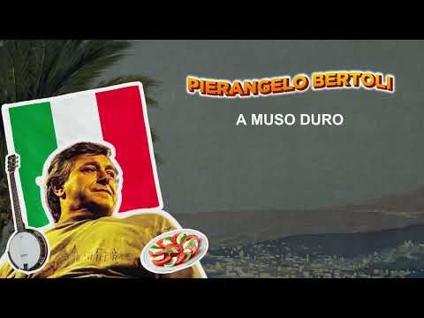 Pierangelo Bertoli - A Muso Duro (Lyric Video) | The Best of Musica Italiana
