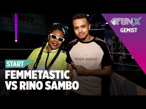 DJ BATTLE - HALVE FINALE: RINO SAMBO VS FEMMETASTIC