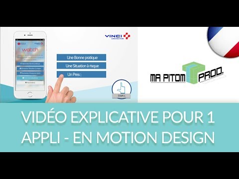 Réalisation Vidéo Motion Design: Présentation Application - Freelance Motion Design France Bordeaux