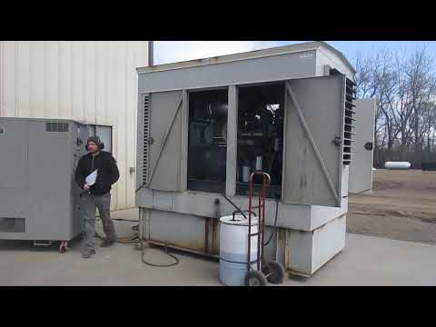 300 kw Detroit Diesel Generator Unit Number 06VF189522 Video 1 - Abraham Generator Sales Co.