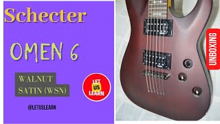 Video thumbnail for Schecter Omen 6 Unboxing. Budget guitar excellent for metal? by SixStringNinja