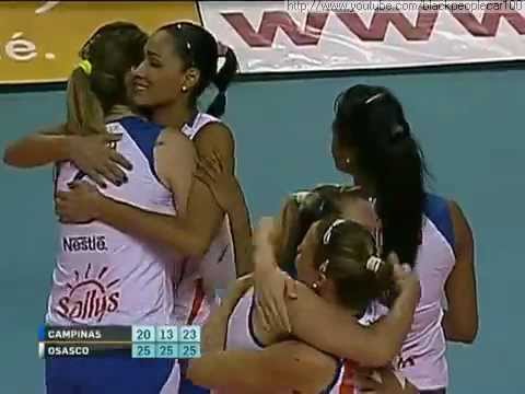 Campeonato Paulista de Volei Feminino 2012 (final) - Amil Campinas 0 x 3 Sollys Osasco - jogo 1