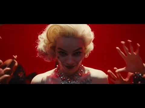 Birds of Prey official soundtrack trailer thumbnail with Harley Quinn and neon graphics