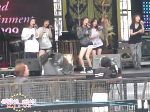 [Fancam] 090917 Kara - Pretty Girl Rehearsal Thailand Entertainment 2009