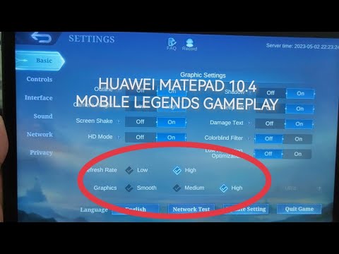 HUAWEI MATEPAD 10.4 | MOBILE LEGENDS GAMEPLAY | 2023