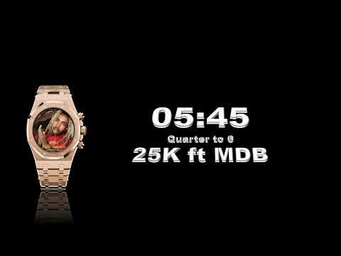 25K ft Maglera Doe Boy - Quarter To Six (Lyrics)