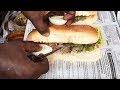 Street Side Boiled Egg Roll Omelette Pav Street Food