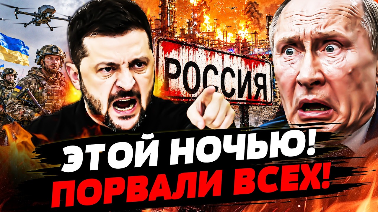 💥ЭТО СЛУЧИЛОСЬ ПОД УТРО! УКРАИНА ЗАПУСТИЛА ВСЕ, ЧТО БЫЛО! СРОЧНАЯ ЭВАКУАЦИЯ 