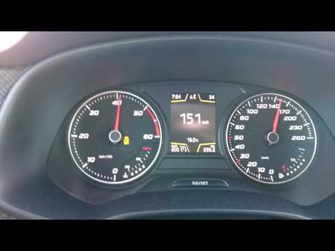 Seat Leon 5F FR TDI 184 DSG 0-200 with Launch Controll