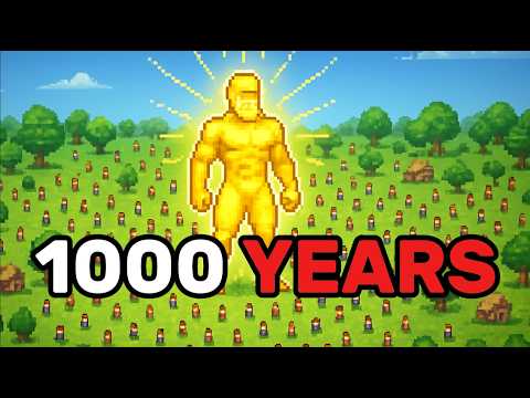 I Made An IMMORTAL GOD Repopulate Earth For 1000 YEARS!