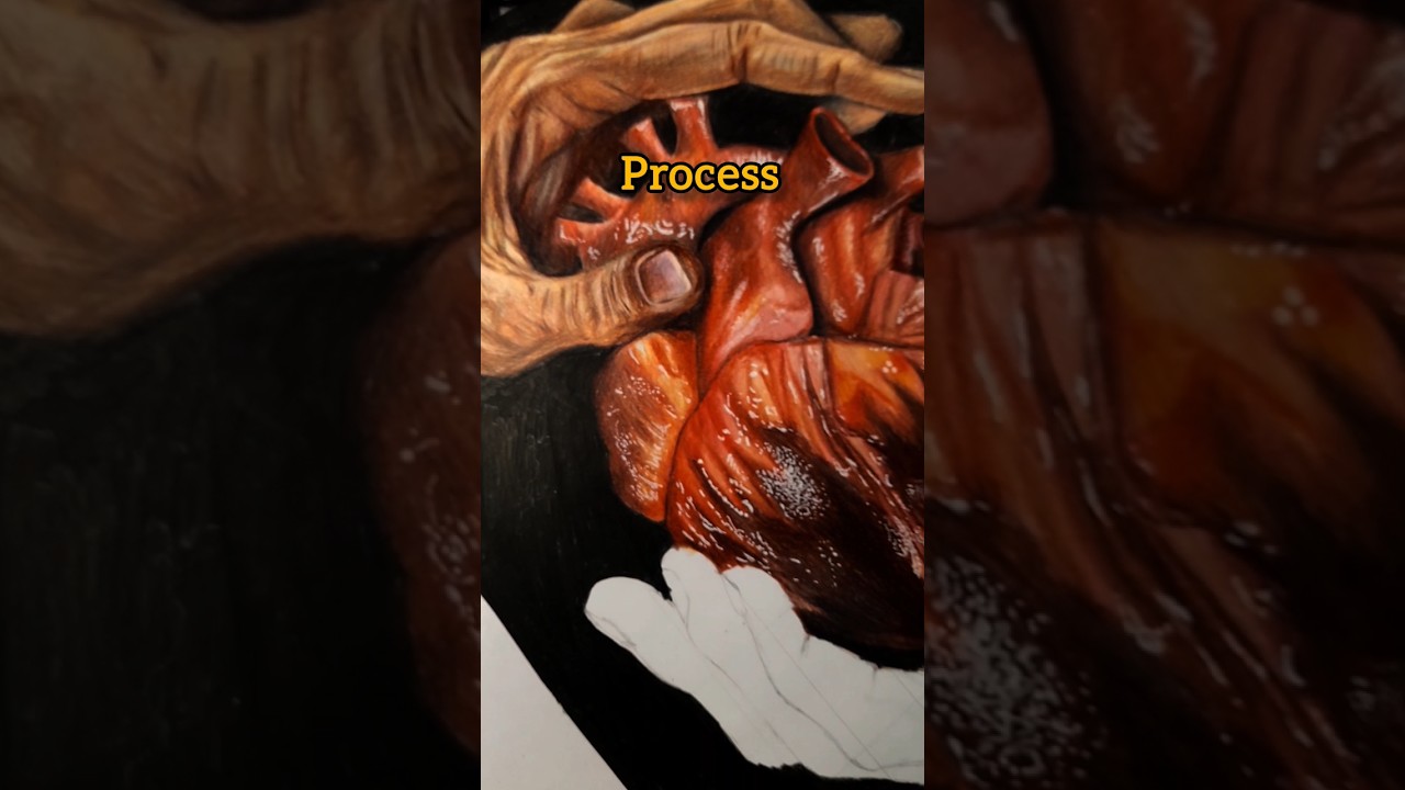 just feel and trust the process ✨️ 🫣  #shorts #art #drawing #realismdrawing #realism