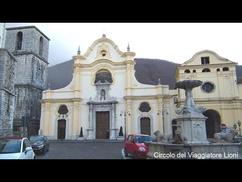 SOLOFRA (Avellino-Irpinia-Italy) - COLLEGIATA di SAN MICHELE ARCANGELO-Tour Completo-Esterno/Interno