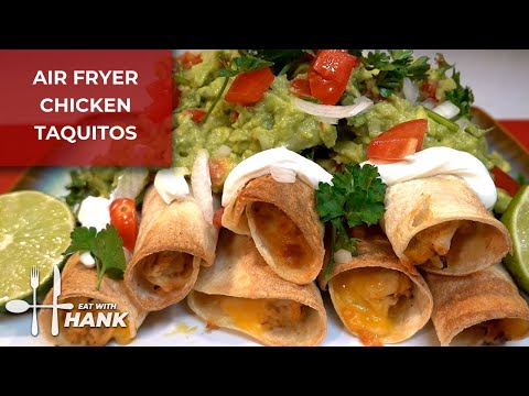 Air Fryer Chicken Taquitos Recipe
