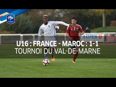 U16, Tournoi du Val-de-Marne : France-Maroc (1-1), le résumé I FFF 2017