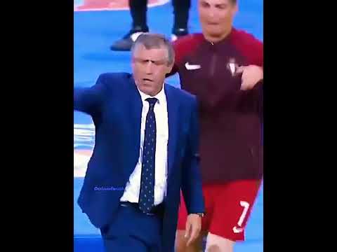 Ronaldo & fernando santos 🤣