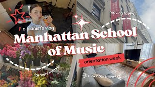 Orientation week at Manhattan School of Music!! 🎹✨Classical Pianist 