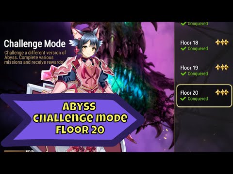 [Epic Seven] The Final Showdown... For Now 🥲 | Abyss Challenge Mode Floor 20