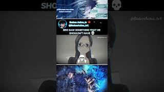 BRO SAW SOMETHING THAT HE SHOULDN'T HAVE 💀 #anime #shorts #animeedit #mhacommunity