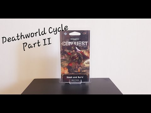 Slash and Burn Warpack Opening | Warhammer 40k Conquest LCG