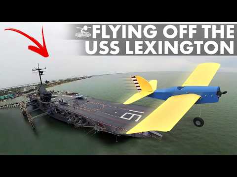 How Hard is it to FLY off the USS Lexington?