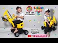 Beco 649 Mainan Anak Excavator SHP Toys Bisa Muter 360 Derajat Roda Smooth Kualitas Bahan Superb