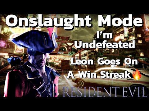I'M UNDEFEATED IN RESIDENT EVIL 6 ONSLAUGHT MODE