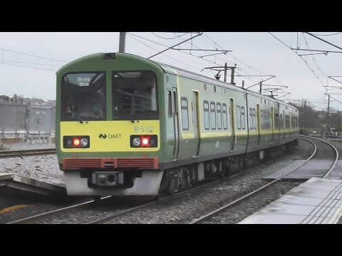 Irish Rail 8510 Class Dart Train 8612 - Clongriffin Station, Dublin