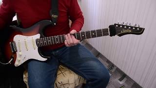 Video thumbnail for Огляд 🔍Vantage VIE-10SB бюджетний стратокастер🎸з 80-х років👍 by Гітарні Балачки