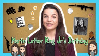 English MARTIN LUTHER KING JR. DAY Words with Alisha