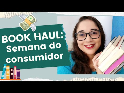 BOOK HAUL: Todas as minhas compras da semana do consumidor ??? | Biblioteca da R