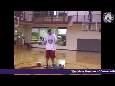 Most Number of Consecutive No Look Half Court Shots   EWR201120193