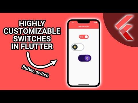 Flutter Tutorial Customize Switch Widgets Flutter_switch Flutter Appdevelopment Dart