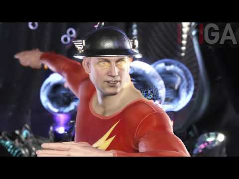 CLASSIC FLASH ALL MIRROR MATCH DIALOGUES & VICTORY ANIMATION WINNING POSE - INJUSTICE 2 2020