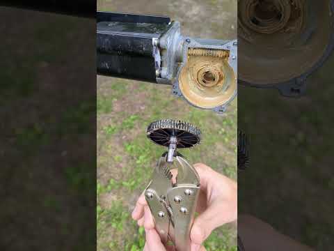 DOMETIC 9200 AWNING MOTOR DRIVE MANUFACTURES DEFECT FAILURE CAMPER TRAVEL TRAILER WORM GEAR