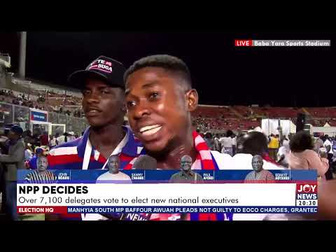 Some say NPP is disorganised, but looking at the atmosphere here, it isn’t disorganised - Delegate