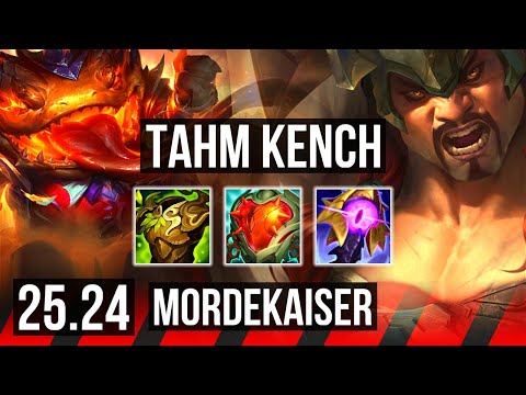 TAHM KENCH vs MORDEKAISER (TOP) | EUW Master | 25.24