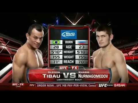 Khabib Nurmagomedov vs Gleison Tibau
